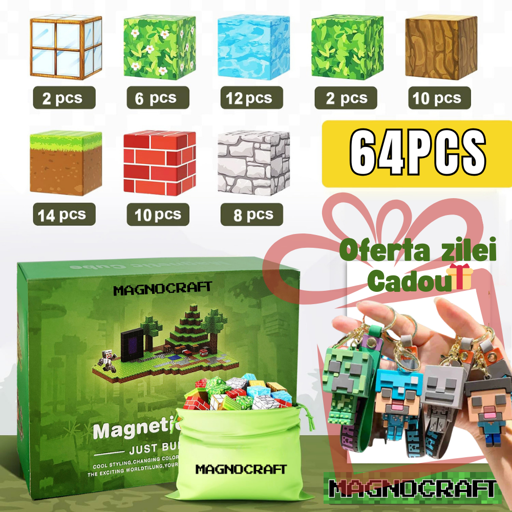 MagnoCraft – cuburile magnetice educative